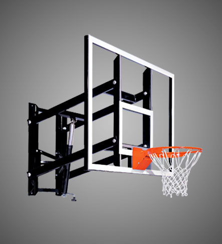 wall mount basketball goal - 60