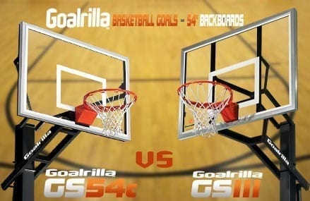 Goalrilla GS-III Vs Goalrilla GS54C Basketball Goal Review